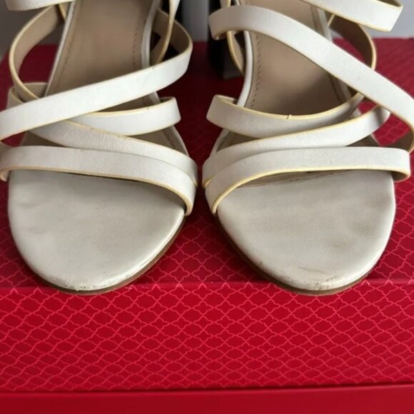 Aldo Dindiloa White Women's Heels white 3.5 inch heel - Picture 8 of 16